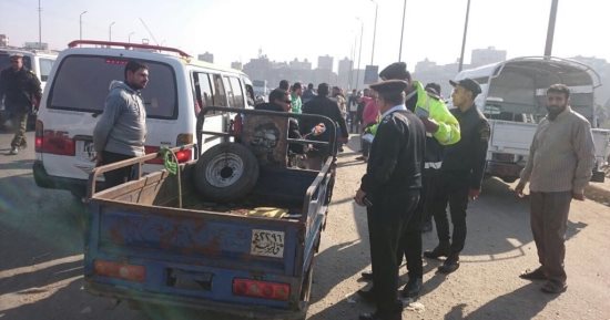 تنفيذ 200 حكم قضائى فى حملة أمنية بأبو النمرس