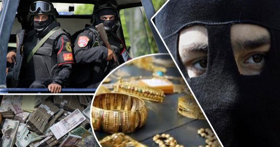 سقوط عصابة "البروفسير" الدولية.. المتهمون سرقوا 100 مليون جنيه و21 كيلو ذهب من فيلات بمدينة نصر والتجمع خلال 7 أشهر.. التحريات: جلبوا من الخارج أدوات تساعدهم على السرقة.. واستأجروا شقة بالعاشر لتخزين المسروقات