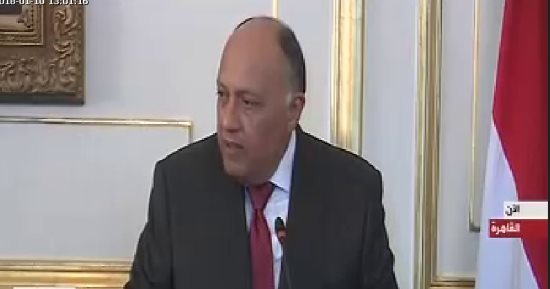وزير الخارجية: مصر تسعى لتوسيع حركة التجارة مع إثيوبيا