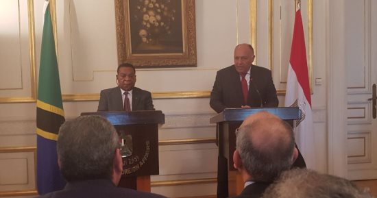 وزير الخارجية:توقيع 3 اتفاقيات مع تنزانيا فى السياحة والزراعة والدبلوماسية 