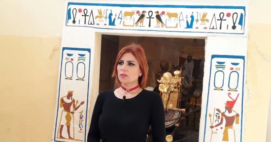 صور.. تليفزيون فلسطين يخصص حلقة من "قصة مكان "عن القرية الفرعونية