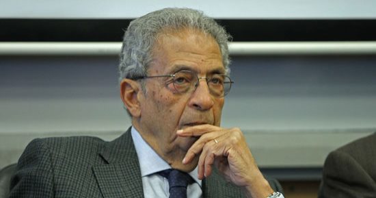 عمرو موسى يهنئ الرئيس السيسى: المتحف الكبير يبلور تاريخ حضارة مصر القديمة