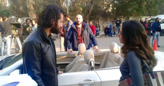 صور.. كواليس تصوير مسلسل "الشارع اللى ورانا"
