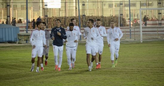 البرد يمنع خالد قمر من مران الزمالك .. وعبد الله جمعة يشارك