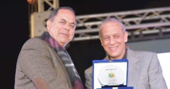 الصيد يحتفل بالتتويج بدوري للتنس في حضور محسن طنطاوى.. صور