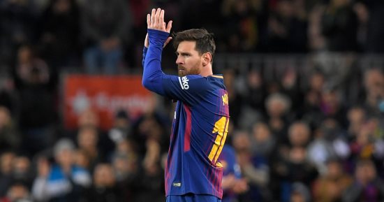 ميسي يفوز بجائزة أجمل هدف فى أسبوع دورى أبطال أوروبا 