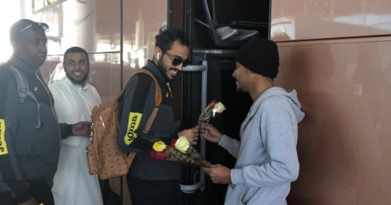 كهربا يصل الرياض مع اتحاد جدة لمواجهة الهلال