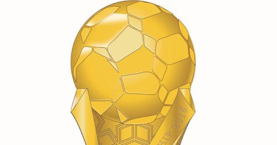الكشف عن التصميم الجديد لكأس البطولة العربية