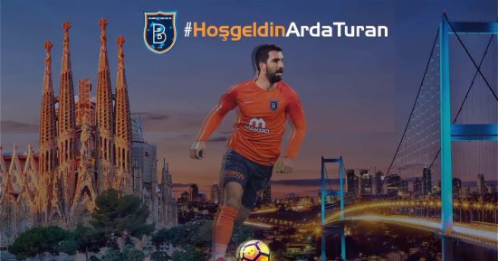 رسمياً.. باشاك شهير التركى يضم أردا توران من برشلونة