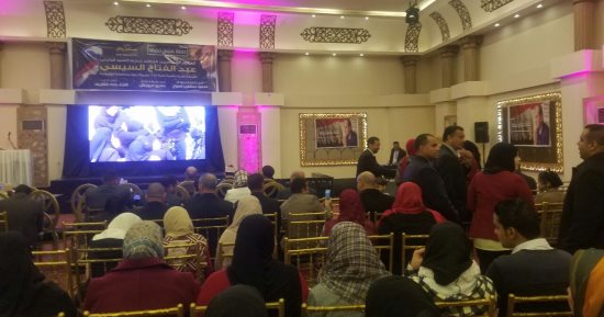  مؤتمر "علشان تبنيها " بالقليوبية يبدأ بعرض أهم انجازات الرئيس