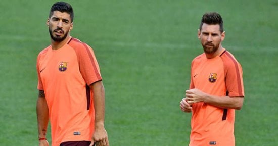 أخبار برشلونة اليوم عن رقم قياسى جديد لـ ميسي وسواريز بالدورى الأسبانى