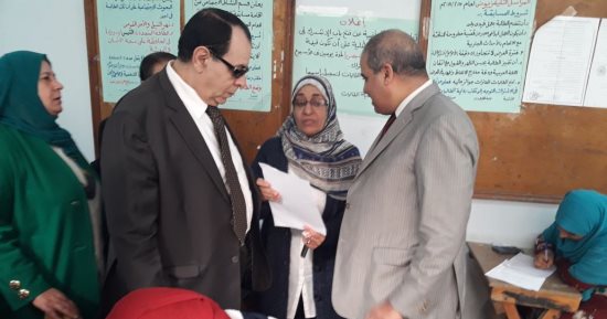 رئيس جامعة الأزهر يتفقد امتحانات كليات فرع تفهنا الأشراف