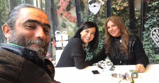 أمل عرفة وزهير قنوع يجتمعان للاتفاق على مسلسل جديد