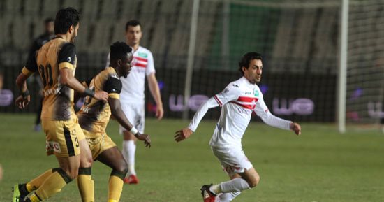 صور.. الزمالك يتعادل مع الإنتاج الحربى سلبيًا بعد 15 دقيقة