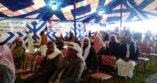 شيخ قبيلة العمارية : نؤيد الرئيس السيسى للترشح لفترة ثانية