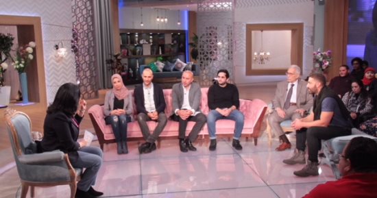 صور.. كواليس حلقة صناع فيلم طلق صناعى فى "معكم" الخميس