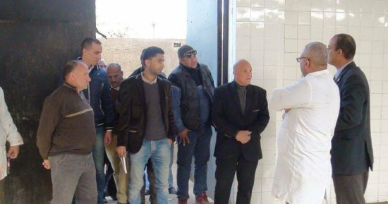 بيطرى المنيا يتابع استخدام الأختام بالبصمة بمجازر سمالوط