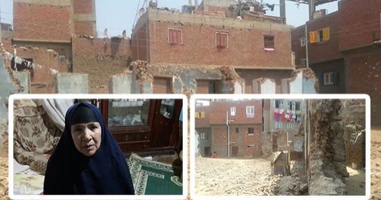 صور.. من القصر إلى الشارع.. مأساة سيدة مسنة وأبنائها الـ13 بالمنوفية.. الحاجة سنية: "محام خد مننا بيتنا وضع يد.. والمحافظ تخلى عنى وقالى هعملك إيه الناس مش لاقية تسكن.. وأحلم بغرفة تسترنا