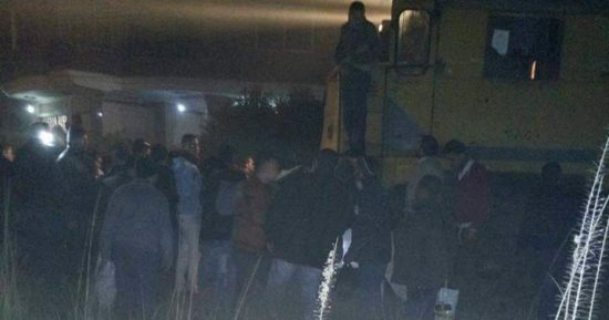 مصرع مواطن تحت عجلات قطار بالمنوفية