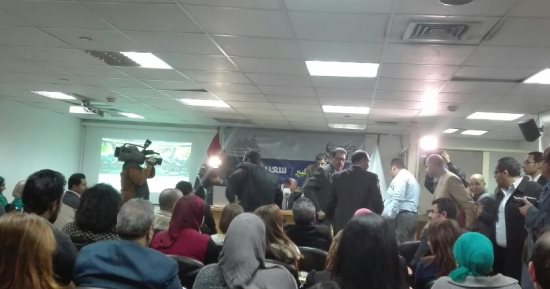 مكرم محمد أحمد يفتتح الدورة التدريبية للمحرريين والإعلاميين الاقتصاديين 