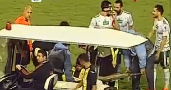 فيديو.. إصابة "هلال" تُظهر عيد عبد الملك لأول مرة مع دجلة أمام المصرى