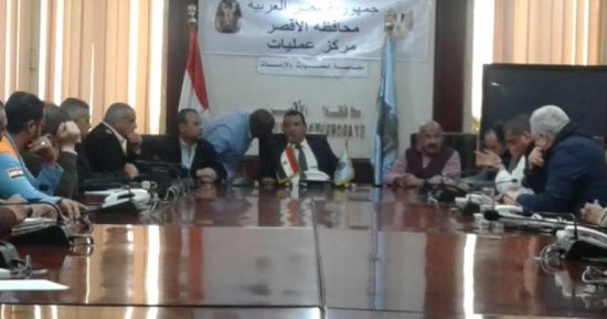محافظ الأقصر يبحث مع "برزنتيشن" ومستشفى الأورام الإعداد لماراثون زايد الخيرى