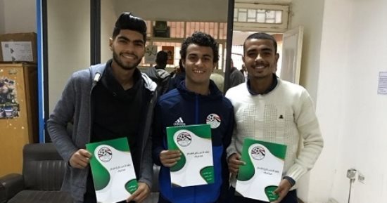 الإسماعيلى يربط ثلاثى الشباب لمدة 5 سنوات 