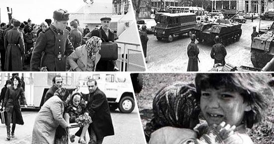 صور.. 28 عامًا على المجزرة السوفيتية فى حق مسلمى أذربيجان.. جنود السوفيت قتلوا المئات ودمروا أكثر من 200 منزل فى ليلة واحدة.. وسفير باكو بالقاهرة: أبناء وبنات الوطن الباسلون ضحوا بحياتهم من أجل استقلال بلادهم