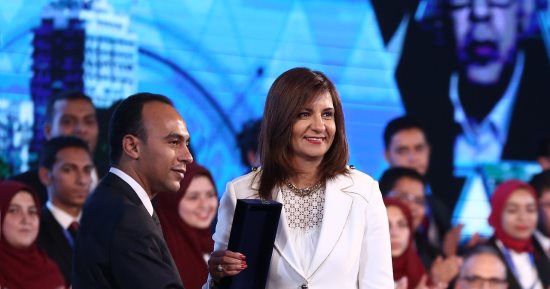 وزيرة الهجرة تبحث مع علماء "مصر تستطيع" الاستفادة من ‏وكالة الفضاء ‏المصرية