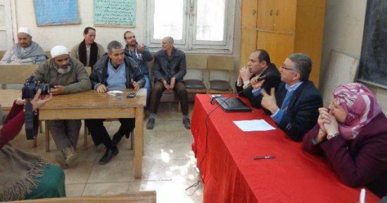 قوافل جامعة المنوفية تستعرض طرق حفظ الأطعمة وتخزنها للمزارعين