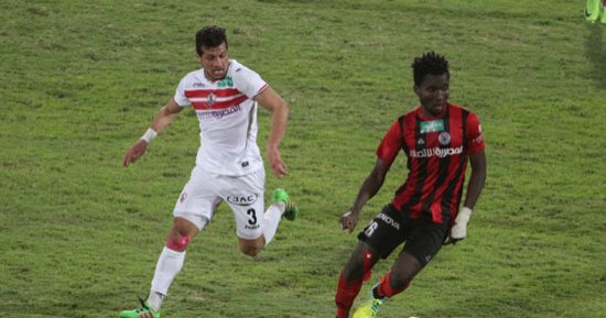 فيديو.. كاسونجو يتقدم للزمالك أمام الداخلية بالهدف الأول فى الدقيقة 38