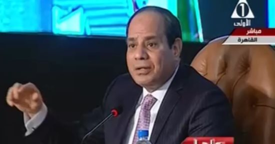السيسى: المنطقة الغربية بها مشروعات كبرى "وبنخاف نفتتح بسبب أهل الشر"