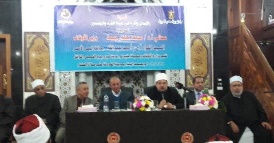 وزير الأوقاف: 120 ألف مئذنة تنادى بالحق ولا يوجد إلحاد فى مصر (فيديو)
