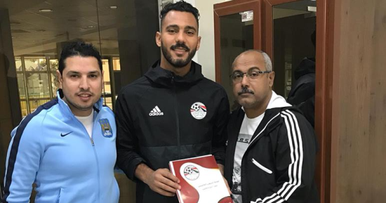 إعارة مسعد عوض رسميًا لطلائع الجيش