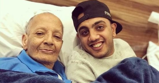 أوس أوس يطالب جمهوره بالدعاء لوالده بعد أزمته الصحية