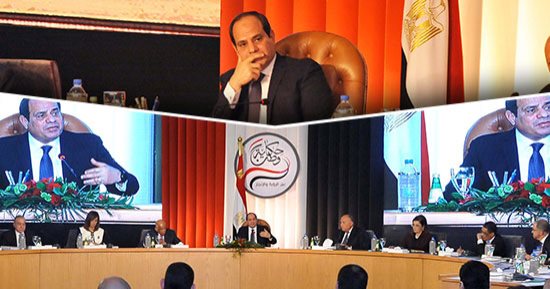 السيسي يرد على أسئلة المصريين فى "حكاية وطن": الإرهاب لا يرتبط بتعامل عسكرى وأمنى فقط بل فكرى ودينى.. الرئيس: المحليات ستحقق فارقا حقيقيا وعلى الشباب المشاركة.. ويؤكد: 100 مليون مواطن مسئولية كبيرة أمام الله