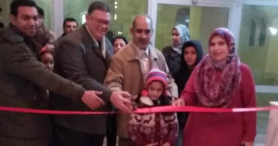 صور.. افتتاح معرض الفن التلقائى بقصر ثقافة دمياط الجديدة