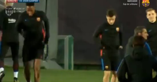 فيديو.. كوتينيو ينضم لتدريب برشلونة الجماعى للمرة الأولى