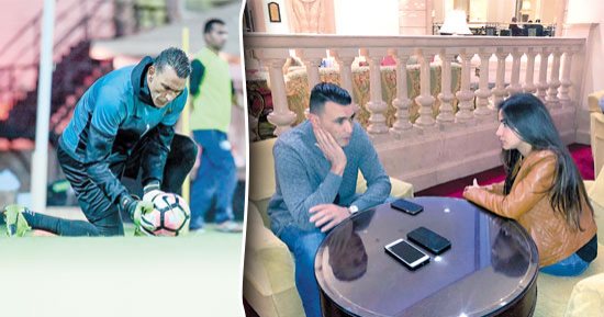 عصام الحضرى: لو كانت بدايتى مع زمن الـ"فيس بوك وتويتر" كان زمانى محترف فى ريال مدريد.. الدورى السعودى أقوى من الدورى المصرى.. و"مكنتش راضى بوضع متعب فى الأهلى" .. اعتزالى سيكون قراراً أسرياً جماعياً