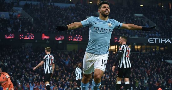 فيديو.. هاتريك أجويرو يقود مانشستر سيتى لفوز ساحق على نيوكاسل