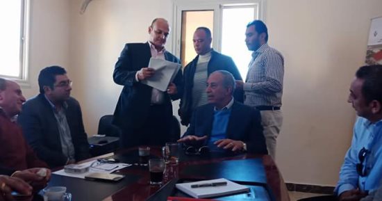 رئيس شركة كهرباء القناة يتفقد محطة اليسر بالغردقة 