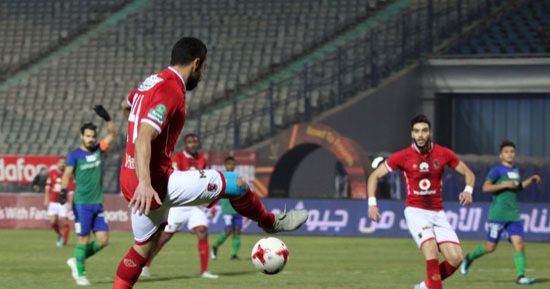فيديو.. أجايى يحرز هدف تعادل الأهلى أمام المقاصة 
