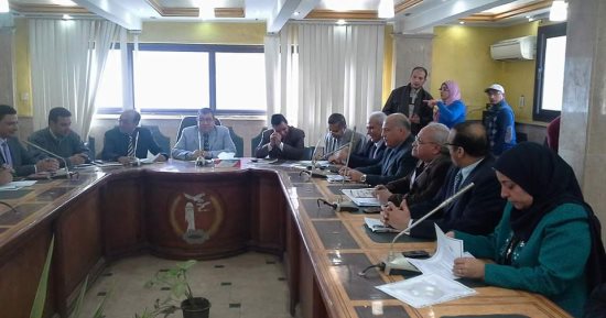 رئيس مدينة منوف: إنشاء مجزر آلى و إزالة التعديات على الأراضى الزراعية