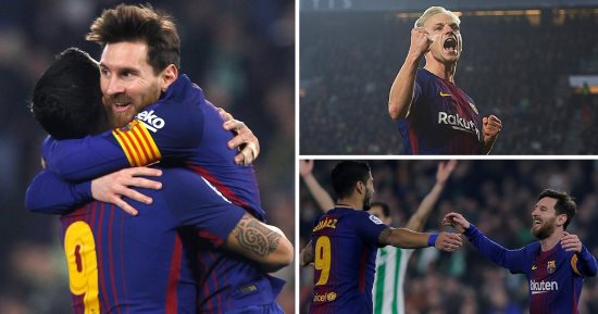 فيديو.. برشلونة يسحق ريال بيتيس بخماسية فى 30 دقيقة نارية