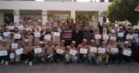 صور.. "تعليم بورسعيد" يكرم طلاب برنامج "معًا ننطلق"