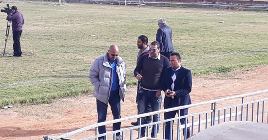 صور.. مصطفى عبده مديرا فنيا للسويس خلفا لميمى فريد