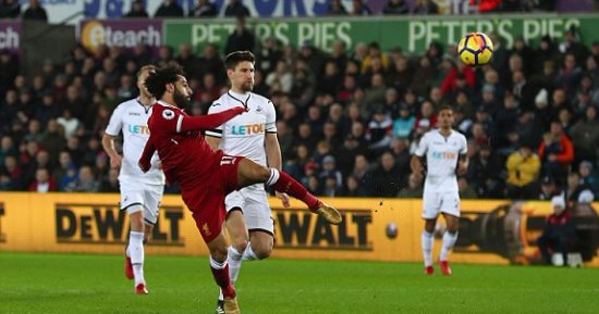 فيديو.. ليفربول يهدر الفرص وسوانزى سيتى يتقدم بهدف فى الشوط الأول