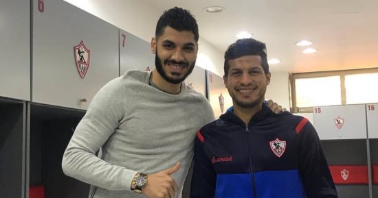 على جبر يودع لاعبى الزمالك قبل سفرهم للإسكندرية