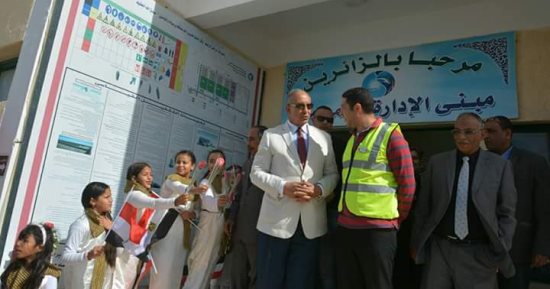 محافظ البحر الأحمر يفتتح معمل محطة المعالجة بالغردقة