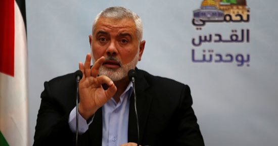 وزارة الخزانة الأمريكية تدرج إسماعيل هنية على قوائم العقوبات 